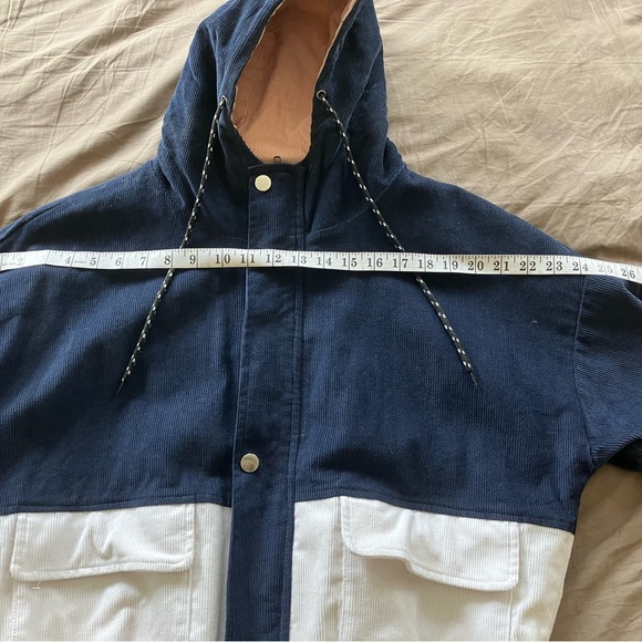 NWT Zaful corduroy color block jacket - Picture 2 of 6